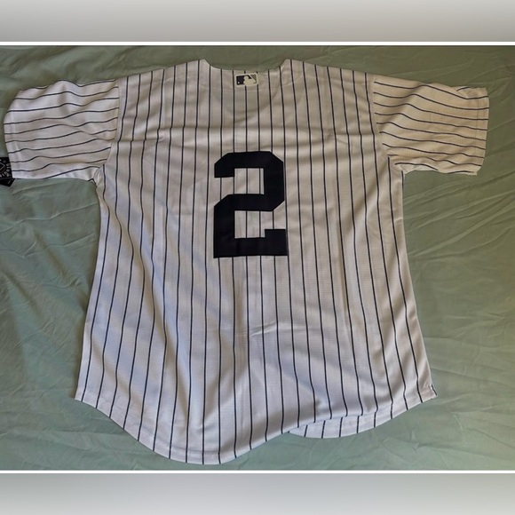 🔥2XHOST PICK🔥NY⚾️⚾️Pinstripe Baseball Jersey - Picture 2 of 2